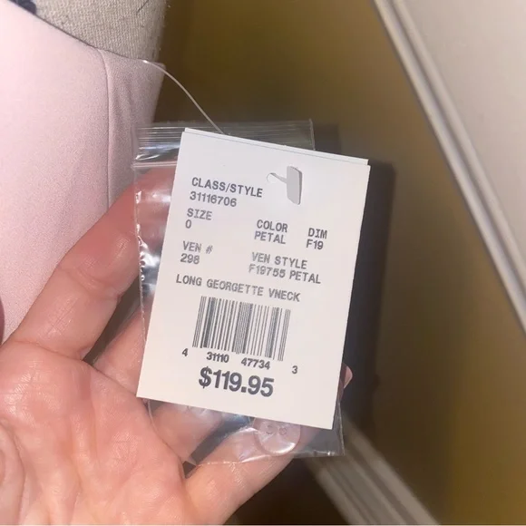 David’s Bridal georgette bridesmaid dress- NEW!!! - Picture 9 of 10